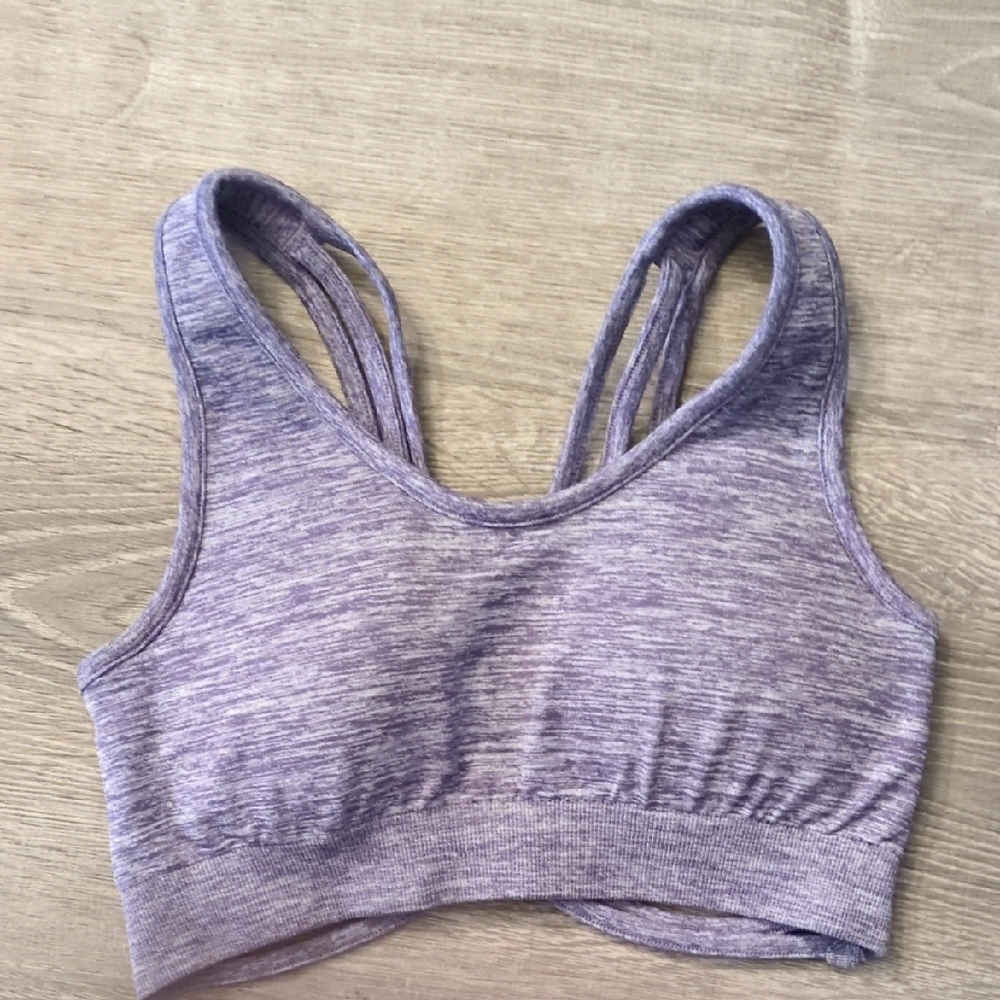 Yogalicious Lavender Sports Bra Size Small